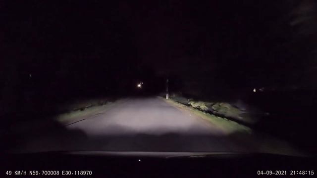 Работа штатных LED фар (ближний свет) Huyndai Solaris / Verna / Accent 2020 смотреть онлайн