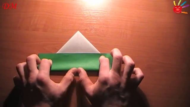 Как сделать квакающую лягушку из бумаги. Лягушка оригами своими руками. Поделки из бумаги смотреть онлайн