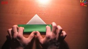 Как сделать квакающую лягушку из бумаги. Лягушка оригами своими руками. Поделки из бумаги