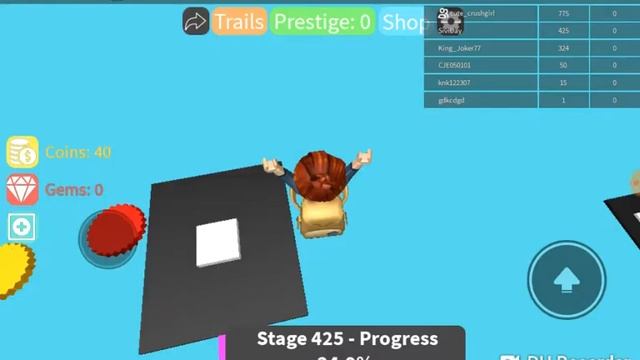 Roblox Mega Fun Obby паркур прохождение смотреть онлайн