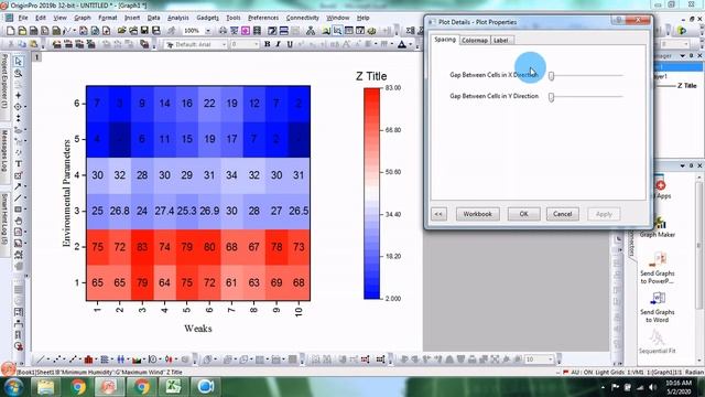 How to Draw a Heatmap with Labels in Origin Pro смотреть онлайн