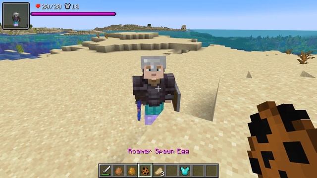 НОВЫЕ МОБЫ - ИГРОКИ В МАЙНКРАФТ | ОБЗОР МОДА MINECRAFT Hostile Humans смотреть онлайн