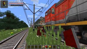 Работаю дежурным по переезду в майнкрафте | 3 Часть | Сломаные поезда