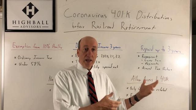 Coronavirus 401k Distributions Before Railroad Retirement смотреть онлайн