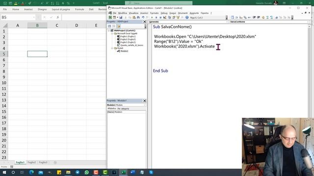Excel VBA #10 Metodi della proprietà WorkBooks più utilizzati es. Open, Save, SaveAs, Close e Add смотреть онлайн