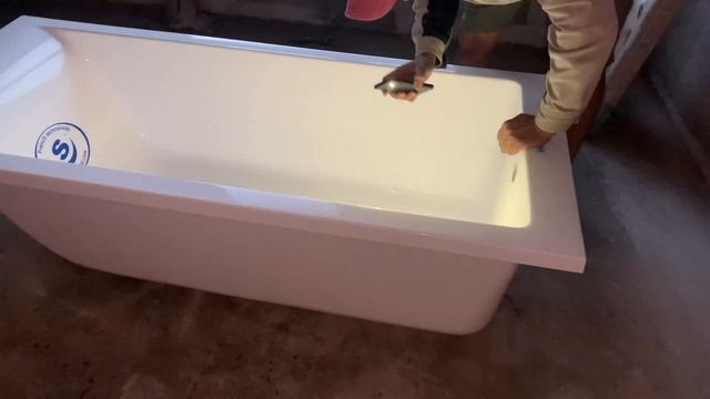 Ванна из литьевого мрамора Sergig Viven 160x70 с ножками