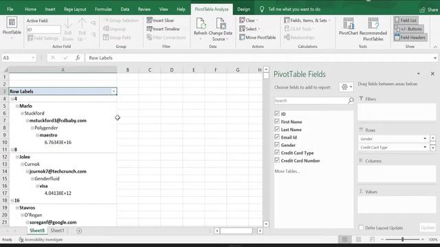 Excel | Pivot Tables | Split Data Into Multiple Worksheets смотреть онлайн