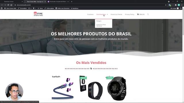 Personalizando LISTA de PRODUTOS com Shortcodes no WooCommerce (Elementor) смотреть онлайн