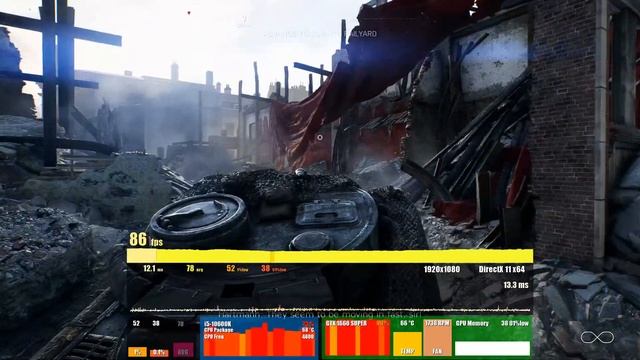 Core i5 10600K + GTX 1660 Super - 8 Games FPS Test смотреть онлайн
