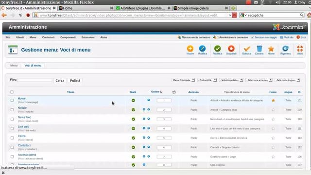 Guida Joomla! K2 Versione 2.5 - Importazione contenuti joomla preesistenti смотреть онлайн