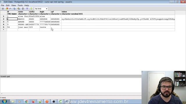 ? Atualizando TOKEN em novo login - Formação Java Web Full-Stack смотреть онлайн