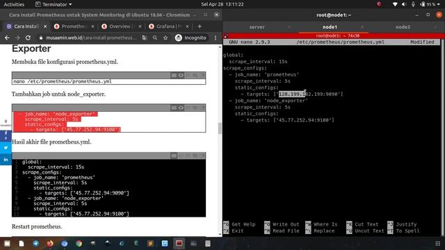 Install Prometheus di Ubuntu 18.04 смотреть онлайн