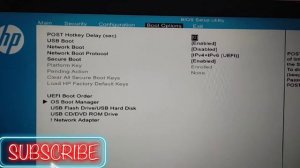 How to Disable  Secure Boot on HP Laptop  ||  BIOS set up  ||  HP Startup Menu Function key