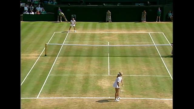 Steffi Graf Vs Arantxa Sanchez Vicario | Wimbledon 1995 Final | Full Match