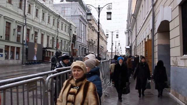 Прощание с Олегом Табаковым в МХТ имени Чехова смотреть онлайн