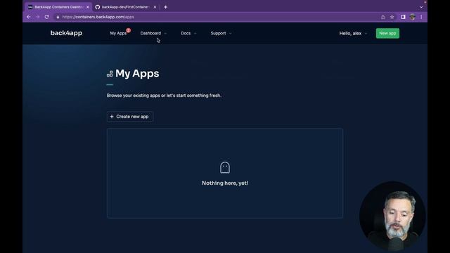 Moving a simple Website to Back4App Containers смотреть онлайн