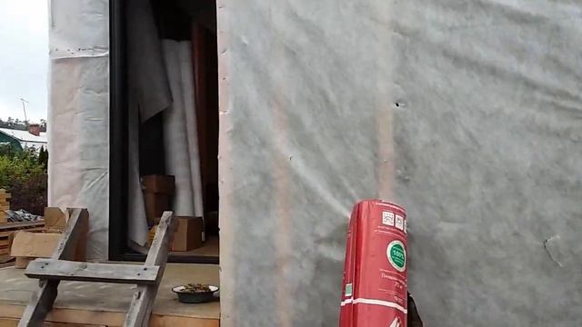 Утепление на Каркасного дома. Подготовка под отделку Фибросайдинг CEDRAL смотреть онлайн