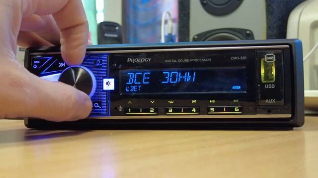 Новые и доступные 1 Din магнитолы с DSP процессором Prology CMD-320 и CMD-330