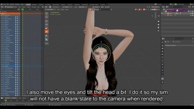 SIMS 4: HOW I DO MY OWN POSE IN BLENDER смотреть онлайн