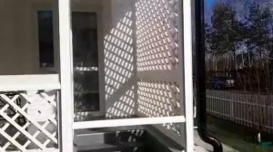 Автоматические мягкие окна для террасы