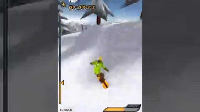 Snowboard Hero GSM Java Mobile Phone Game смотреть онлайн