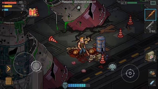 Fury Survivor: Pixel Z - Ещё один пиксельный Зомби-апокалипсис (ios) смотреть онлайн