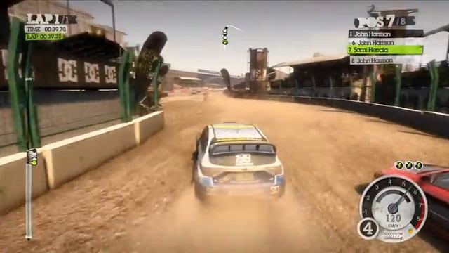 AMD Athlon II X4 620 & HIS 5850 Dirt 2 dx11 benchmark смотреть онлайн