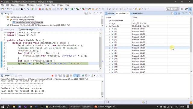 Java Collections - What is Buckets or Hashing in HashSet | Java Tutorial Part 1 #022 смотреть онлайн