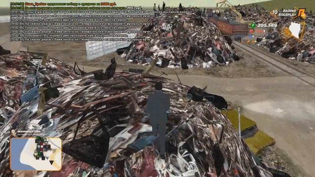 СВАЛКА НА РАДМИРЕ. ПРИБЫЛЬНАЯ ПОДРАБОТКА ДЛЯ БЕЗДЕЛЬНИКОВ. КРМП РАДМИР смотреть онлайн