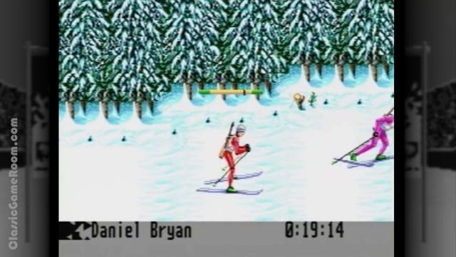 CGR Undertow - WINTER OLYMPIC GAMES review for Sega Genesis смотреть онлайн