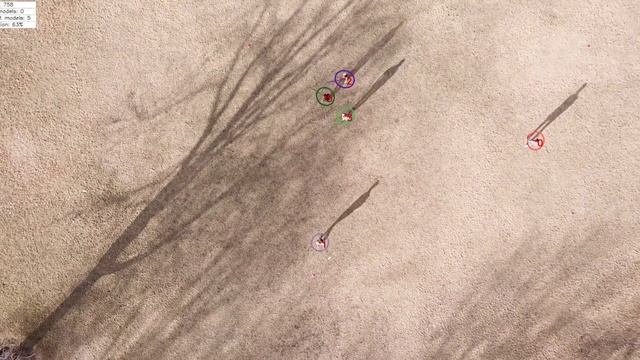 Multiple Target Tracking on R2 from moving UAV with people walking смотреть онлайн