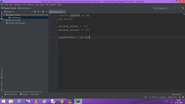 Creating Game Window | in Hindi | Setting title to Window | Python | using PyGame | Game Developmen смотреть онлайн