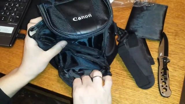 Недорогая сумка для фотоаппарата Canon смотреть онлайн