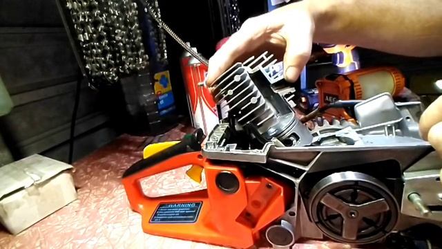 52cc Chinese chainsaw ski ramping a piston смотреть онлайн