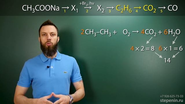 1.4. Алканы: Решение цепочек. ЕГЭ по химии смотреть онлайн