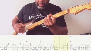Kirk Fletcher - Chicago Blues in A (Guitar Transcription)