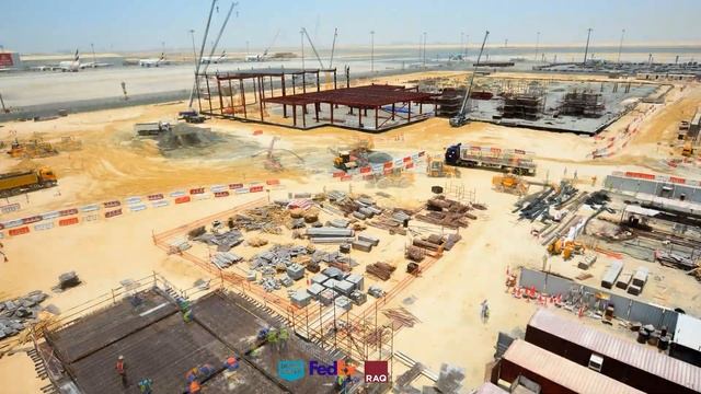 FedEx Middle East Hub at Dubai World Central Airport - December 2022 Construction Update смотреть онлайн