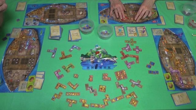 Остров кошек. Играем ВЧЕТВЕРОМ в настольную игру! The Isle of Cats. 4 players. Let's play! смотреть онлайн