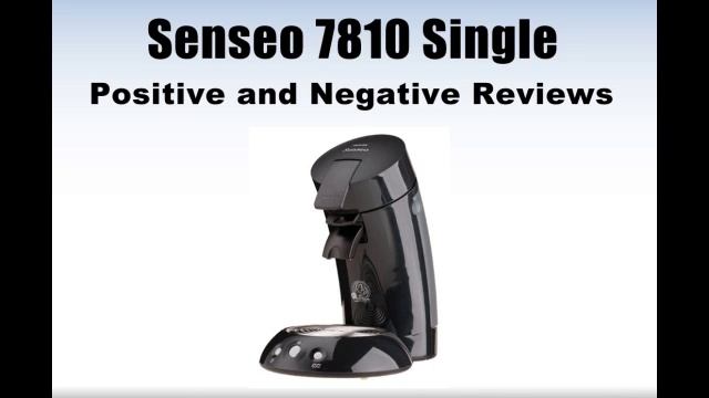 Senseo 7810 Single Coffee Machine Review смотреть онлайн