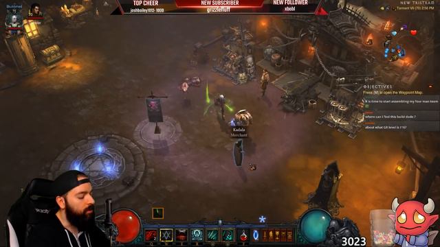 Necromancer Hardcore Let's Play EP:05 Diablo 3 Tragoul Set Seasonal Build смотреть онлайн