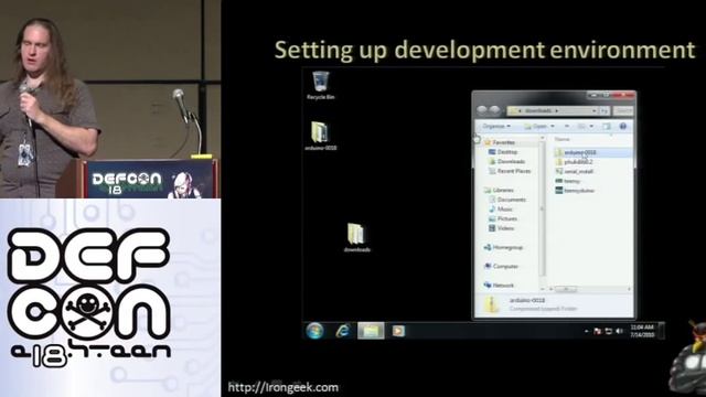 Defcon 18 - Programmable HID USB keystroke Dongle - Adrian Crenshaw - Part.mov смотреть онлайн