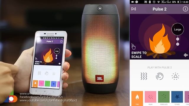 Trải nghiệm loa di động JBL Pulse 2 - Anh Đức Digital смотреть онлайн