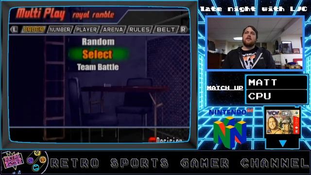 WCW vs. nWo; World Tour - N64 -Late Night With LJC смотреть онлайн