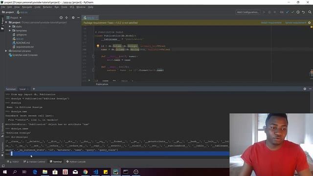 Comment insérer les données dans une base de données postgresql avec l'ORM SQLAlchemy?[8/20] смотреть онлайн