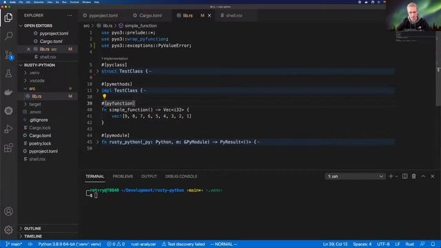 Tadas Barzdžius. Speeding up Python with Rust смотреть онлайн