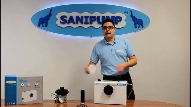 Sanipump Basic WC+1 - darálós WC bemutató смотреть онлайн