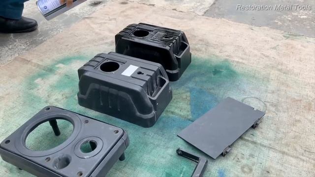 Restoration cassette machine old | Restore speaker & radio FM antique смотреть онлайн