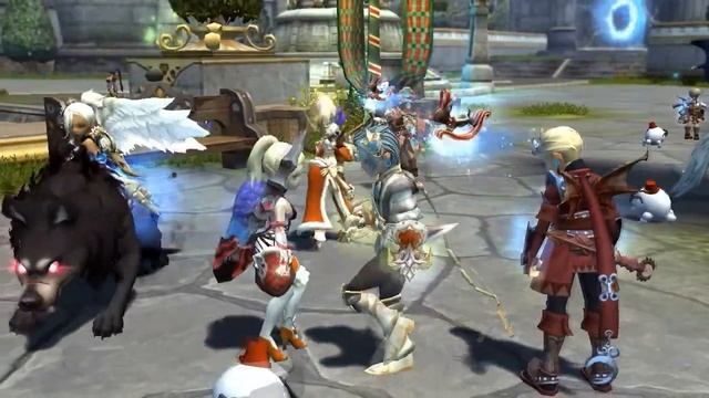 Драгон Нест - новогодние танцы смотреть онлайн