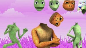 Угадай голову инопланетян Челлендж для детей