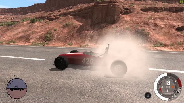 BeamNG drive - Burnouts for ever! DSC Bora смотреть онлайн